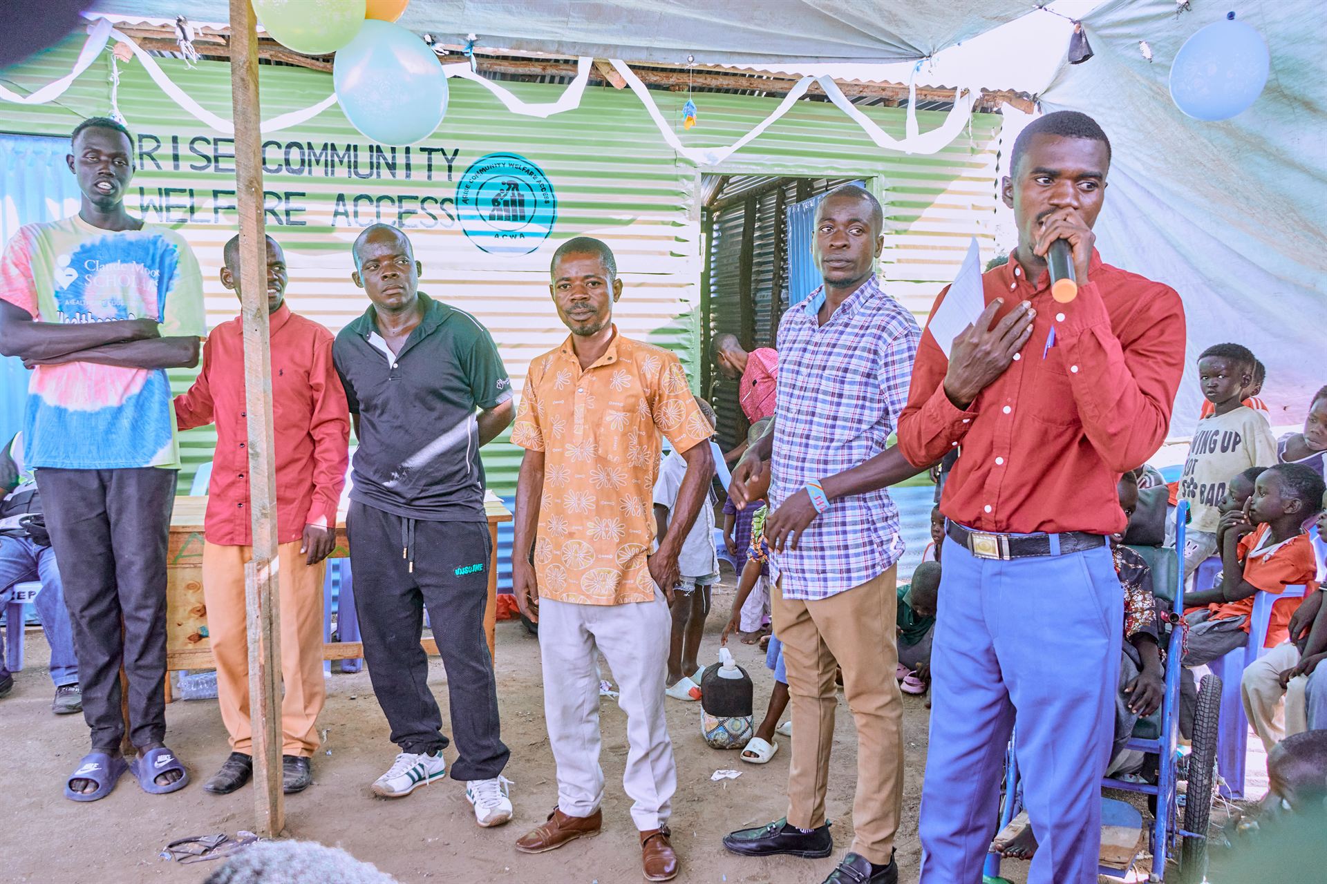 ACWA Executive Committee and Field Team in Kakuma